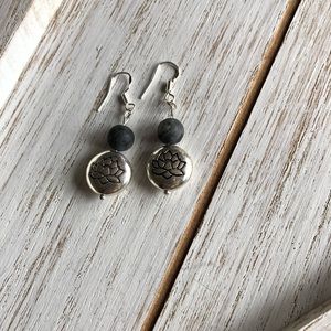 3 for $25 Labradorite and Lotus Earrings